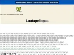 Sites similar to lautapeliopas.fi