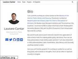 Sites similar to lautarocantar.com