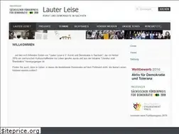Sites similar to lauter-leise.de