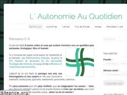 Sites similar to lautonomieauquotidien.fr