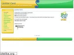 Sites similar to lautrer-card.de