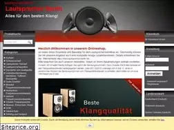 Sites similar to lautsprecher-berlin-shop.de