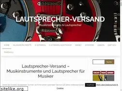 Sites similar to lautsprecher-versand.com