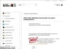 Sites similar to lautsprecherbau.info