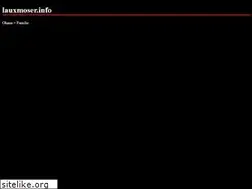 Sites similar to lauxmoser.info