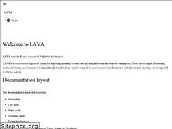 Sites similar to lava.readthedocs.io