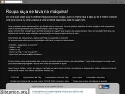Sites similar to lavadorasderoupas.blogspot.com