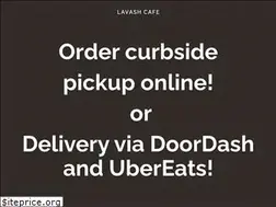 Sites similar to lavashcafe.com