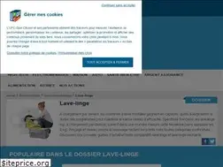Sites similar to lave-linge.quechoisir.org