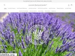 Sites similar to lavenderbackyard.co.nz