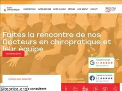 Sites similar to laviechiropratique.com