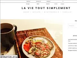 Sites similar to lavietoutsimplement.com
