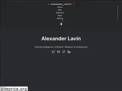 Sites similar to lavin.io