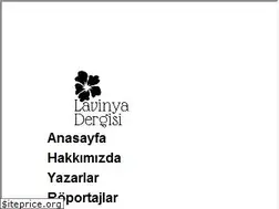 Sites similar to lavinyadergisi.com
