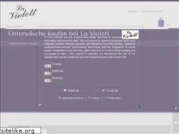 Sites similar to laviolett-dessous.de