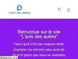 Sites similar to lavisdesautres.com