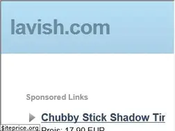 Sites similar to lavish.com