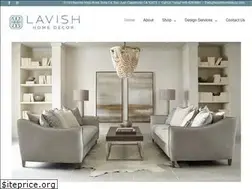 Sites similar to lavishhomedecor.com