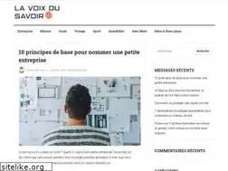 Sites similar to lavoixdusavoir.com