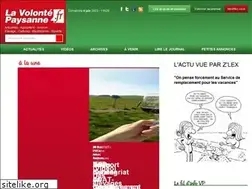 Sites similar to lavolontepaysanne.fr