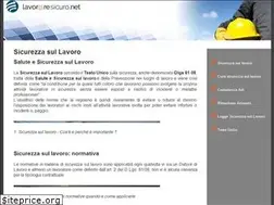 Sites similar to lavoraresicuro.net
