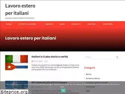 Sites similar to lavoroeestero.it