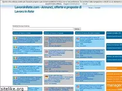 Sites similar to lavoroinrete.com