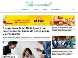 Sites similar to lavozdecataratas.com