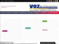 Sites similar to lavozdegoicoechea.info