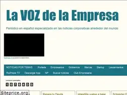 Sites similar to lavozdelaempresa.com