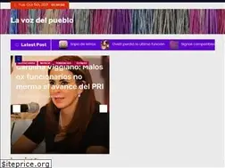 Sites similar to lavozdelpueblo.mx