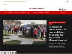 Sites similar to lavozdetandil.com.ar