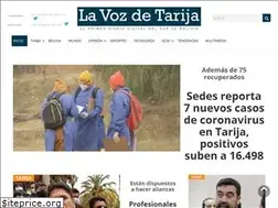 Sites similar to lavozdetarija.com