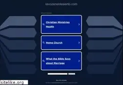 Sites similar to lavozeneldesierto.com