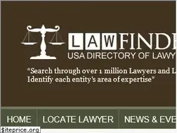 Sites similar to law-finders.com