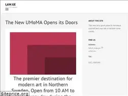 Sites similar to law.ge