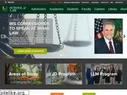 Sites similar to law.miami.edu