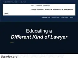 Sites similar to law.nd.edu