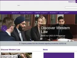 Sites similar to law.uwo.ca