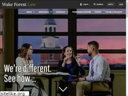 Sites similar to law.wfu.edu