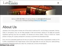 Sites similar to law2ticks.co.za