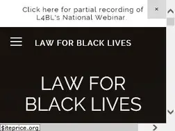 Sites similar to law4blacklives.org