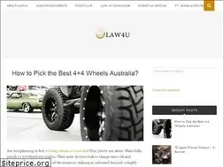Sites similar to law4u.com.au