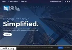 Sites similar to lawandlawyers.co.uk