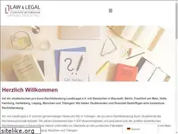 Sites similar to lawandlegal.de