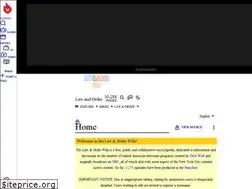 Sites similar to lawandorder.wikia.com