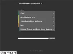 Sites similar to lawandordercriminalintent.tv