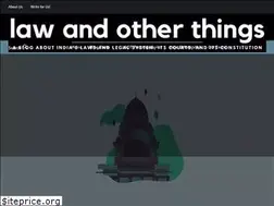 Sites similar to lawandotherthings.com