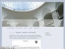 Sites similar to lawblog.de