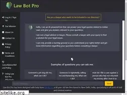 Sites similar to lawbotpro.com